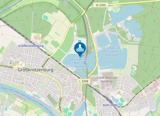 Map of STRANDBAD SPESSARTBLICK