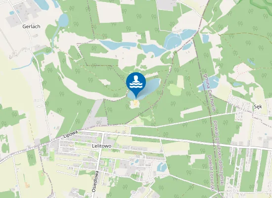 Map of Kąpielisko nad Jeziorem Józefowo