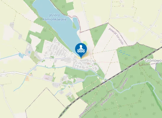 Map of KĄPIELISKO NAD J. KAMIONKOWSKIM