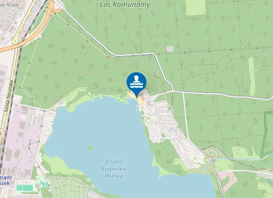 Map of KĄPIELISKO PLAŻA MIEJSKA