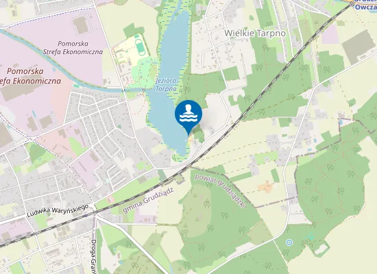 Map of KĄPIELISKO PLAŻA TARPNO