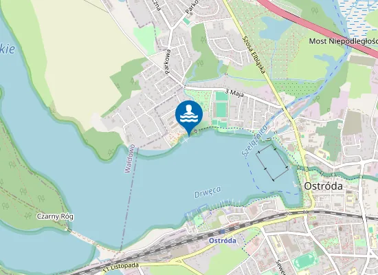 Map of Kąpielisko nr 1