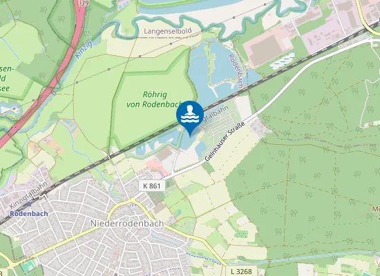 Map of STRANDBAD RODENBACH