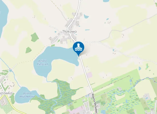 Map of KĄPIELISKO TŁOKOWO