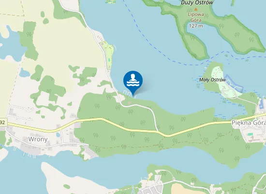 Map of OŚRODEK DYDAKTYCZNO-SPORTOWY AWF WARSZAWA