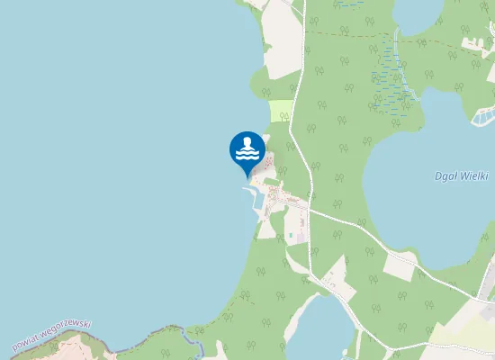 Map of Kąpielisko Pałacu Młodzieży w Warszawie