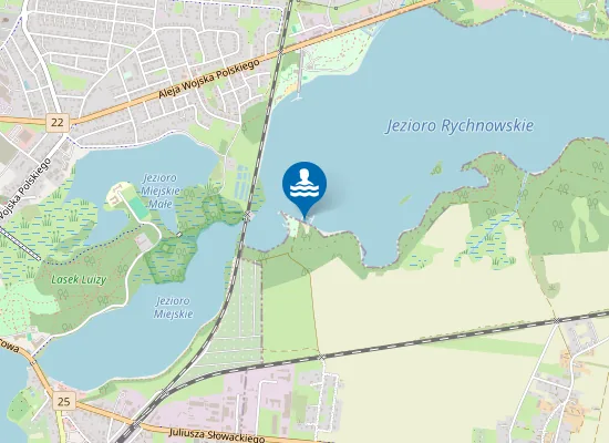 Map of OŚRODEK SZKOLENIOWY WOPR