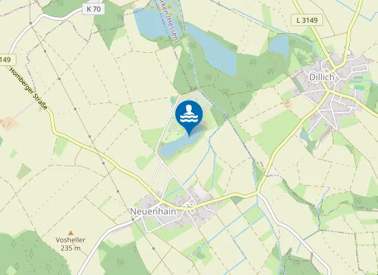 Map of NEUENHAINER SEE