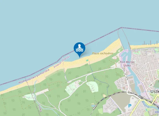 Map of USTKA ZACHÓD II