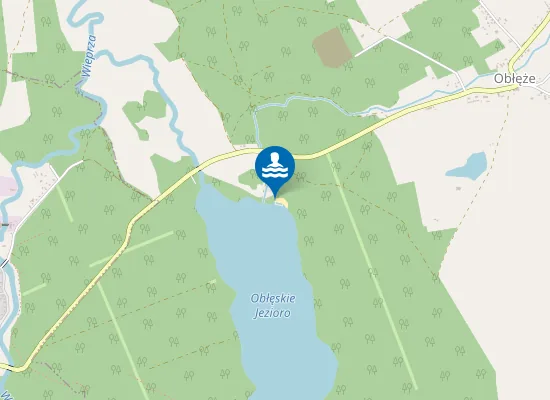 Map of KĄPIELISKO W OBŁĘŻU
