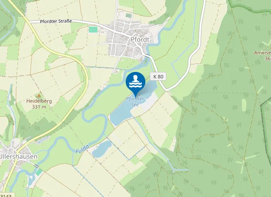 Map of GROSSER PFORDTER SEE