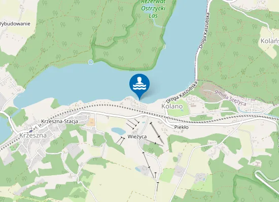 Map of Ośrodek Szkoleniowo-Wypoczynkowy Energetyczny Zakątek, Kolano 81