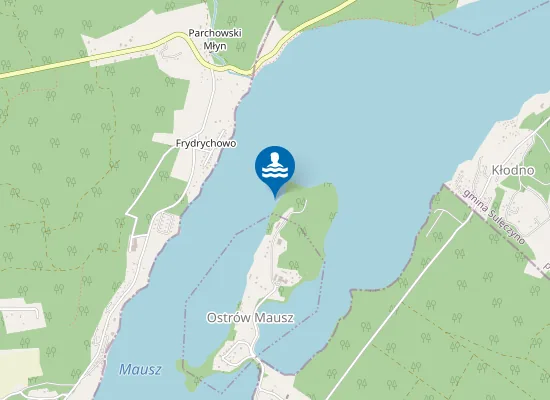 Map of OŚRODEK SZKOLENIOWO REHABILITACYJNY MAUSZ