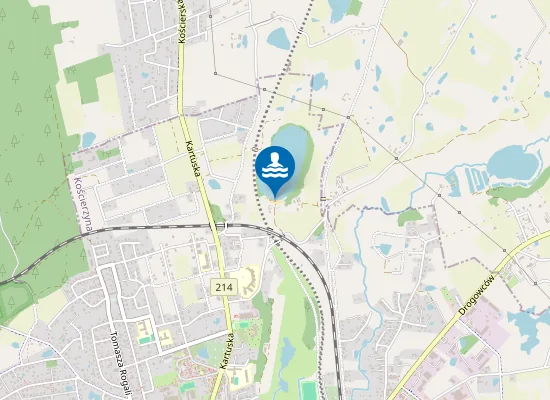 Map of KĄPIELISKO NAD JEZ. GAŁĘŹNYM W KOŚCIERZYNIE