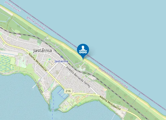 Map of KĄPIELISKO JASTARNIA ZDROJOWA