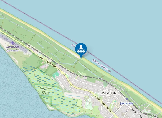 Map of KĄPIELISKO JASTARNIA OGRODOWA