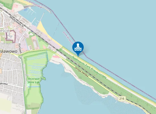 Map of WŁADYSŁAWOWO-PÓŁWYSEP WEJŚCIE NR 3