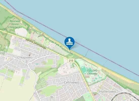 Map of Chłapowo Wejście Nr 12