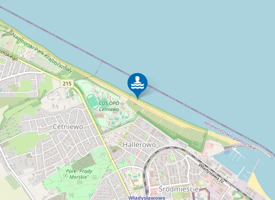 Map of WŁADYSŁAWOWO WEJŚCIE NR 10