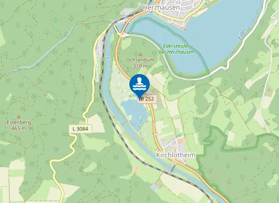 Map of CAMPINGPLATZ TEICHMANN VOEHL