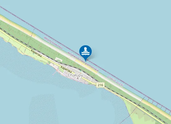 Map of Chałupy Wejście Nr 21