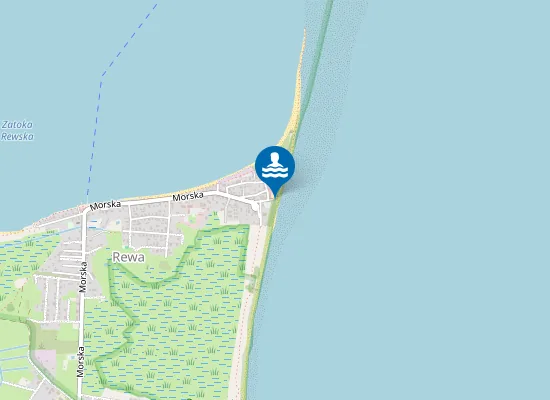 Map of REWA OD STRONY ZATOKI GDAŃSKIEJ