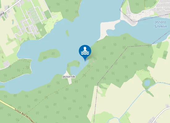 Map of Borzechowskie Wielkie Przy Ośrodku Wypoczynkowym Jeziornik W Borzechowie