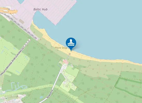 Map of Gdańsk Stogi