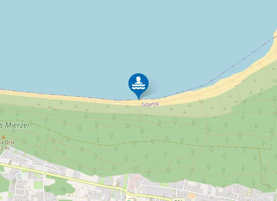 Map of Gdańsk Świbno