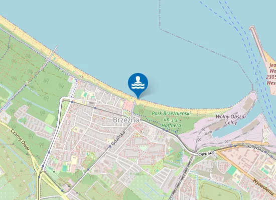 Map of Dom Zdrojowy Gdańsk Brzeźno