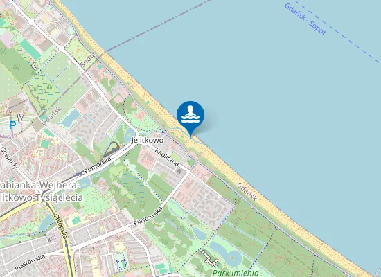 Map of Gdańsk Klipper Jelitkowo