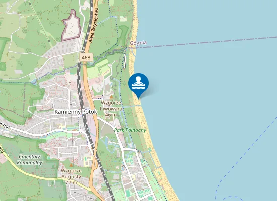 Map of SOPOT-KAMIENNY POTOK-KOLIBA