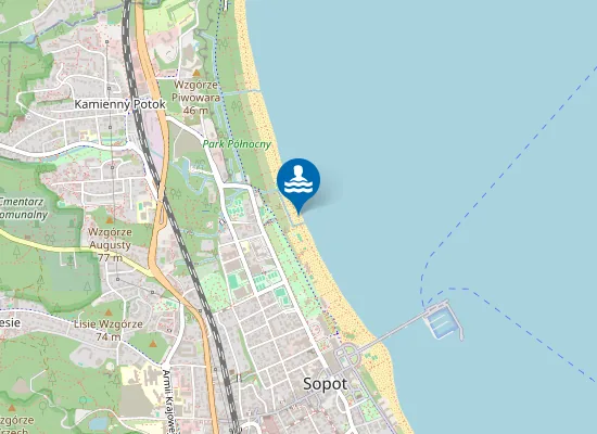 Map of Sopot - 13-17