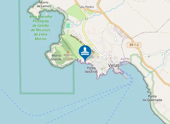 Map of PREGUIÇA-VELAS