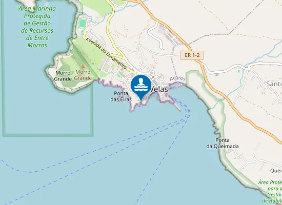 Map of POÇA DOS FRADES