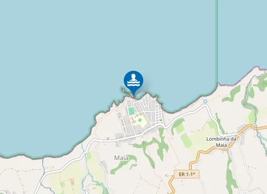 Map of CALHETAS DA MAIA