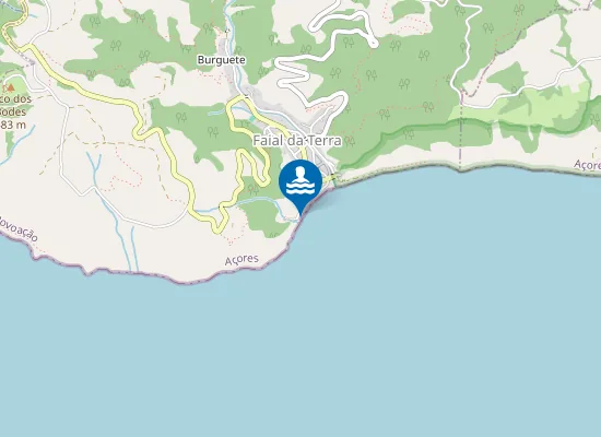 Map of PORTINHO DO FAIAL DA TERRA