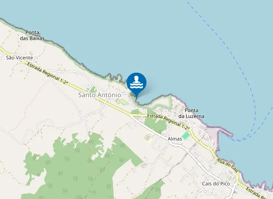 Map of FURNA DE SANTO ANTÓNIO