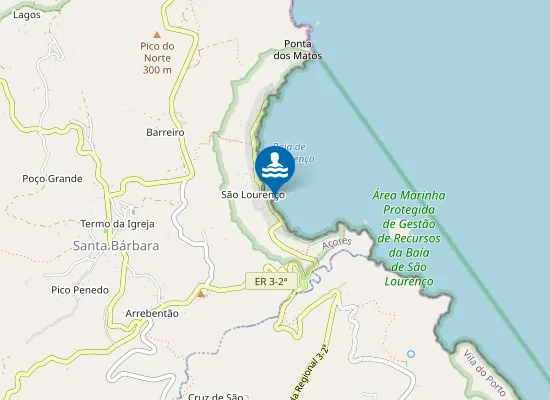 Map of SÃO LOURENÇO