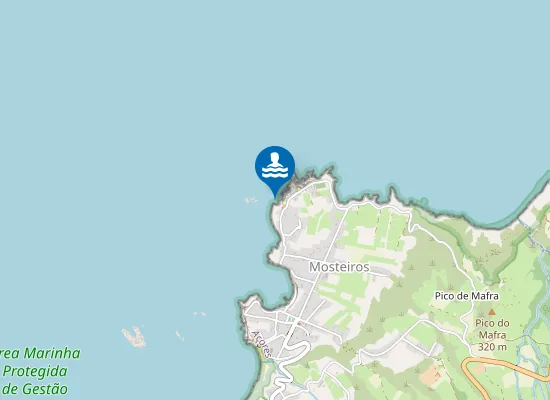 Map of POÇAS SUL DOS MOSTEIROS