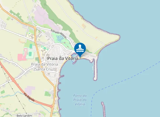 Map of PRAINHA (PRAIA DA VITÓRIA)