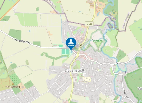 Map of SOMMERBAD DUVENSTEDT