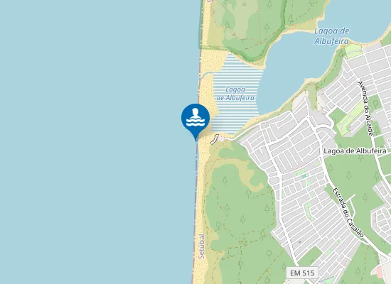 Map of LAGOA DE ALBUFEIRA-MAR