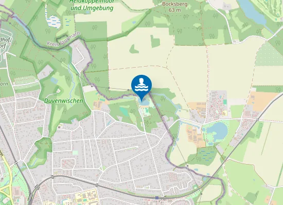 Map of SOMMERBAD VOLKSDORF