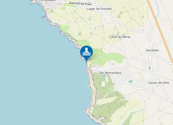 Map of S. BERNARDINO