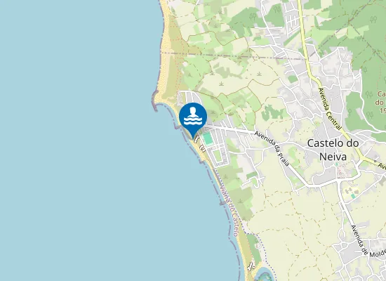 Map of CASTELO DE NEIVA