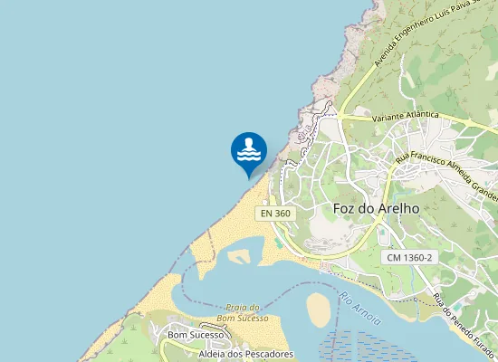 Map of PRAIA DO MAR