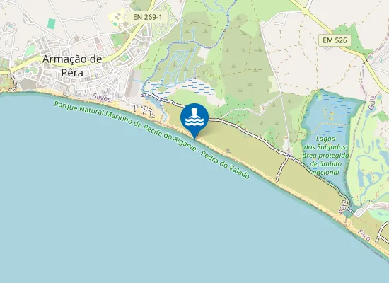 Map of PRAIA GRANDE-POENTE