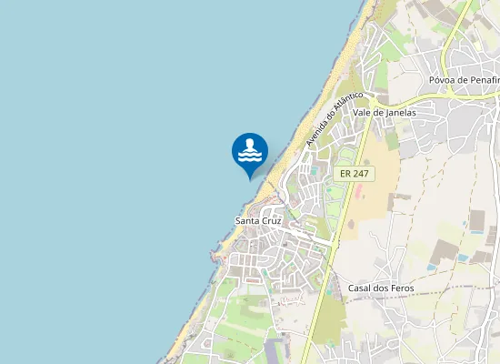 Map of CENTRO (SANTA CRUZ)