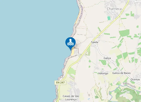 Map of PORTO DA CALADA